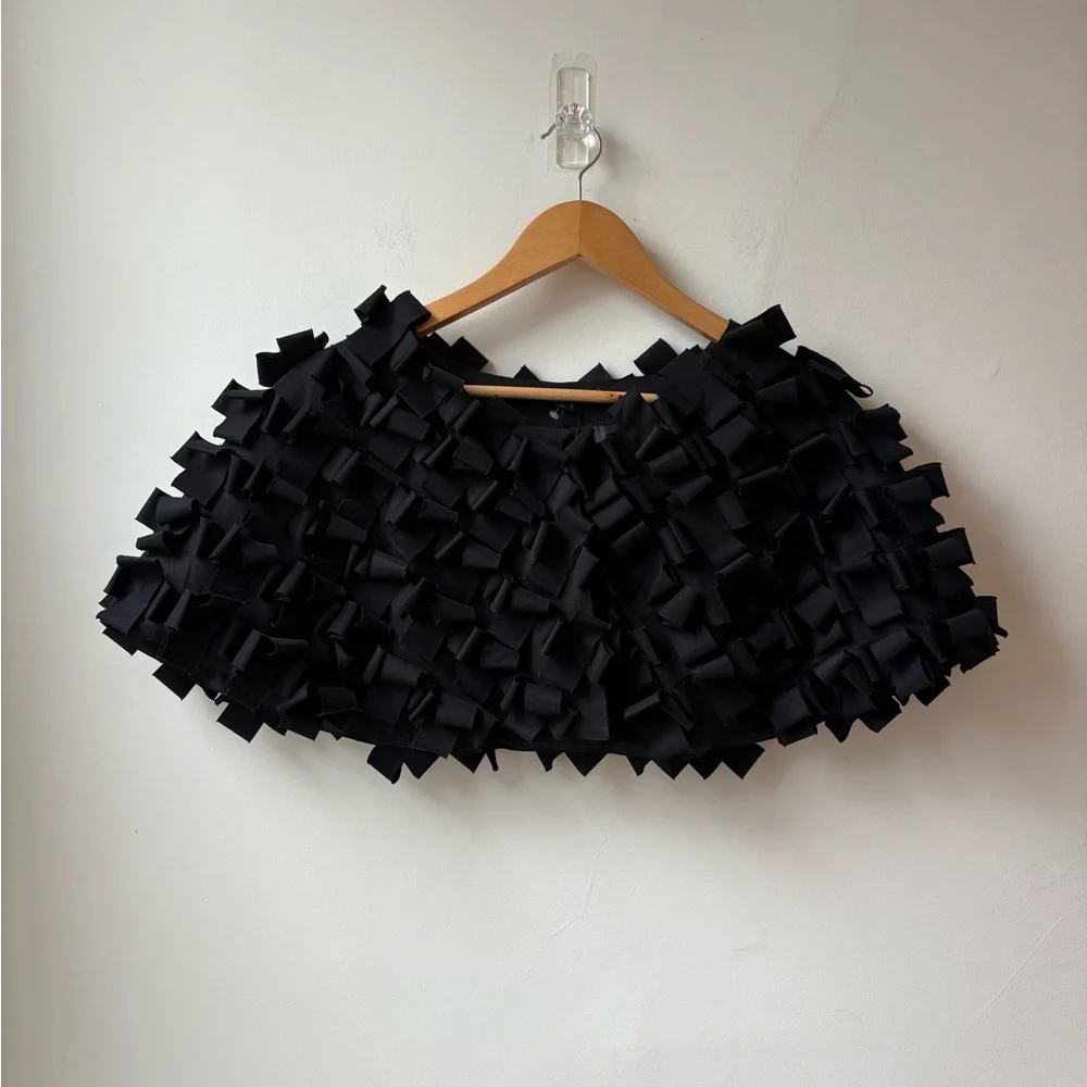 Samuel Dong Textured Bolero - Picture 4 of 16